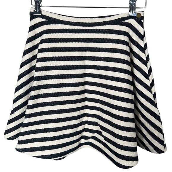 Greylin Size Small Skirt Cotton Stripped Circle A Line - Picture 1 of 6